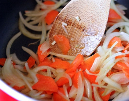 Пасеруємо овочі