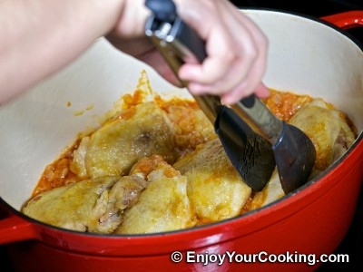 курка в казані