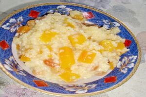 Пісна каша з гарбуза