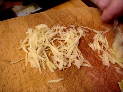 капуста на дошці