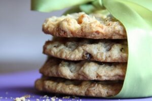 Вівсяне печиво з родзинками