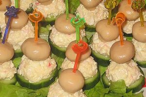 Закуска "Грибна поляна"