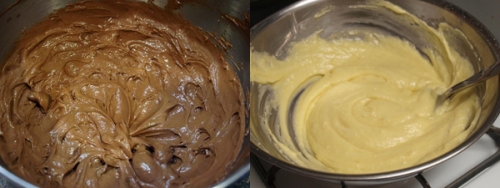 світле і темне тісто