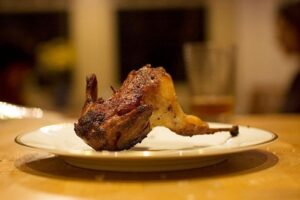 Перепела в духовці