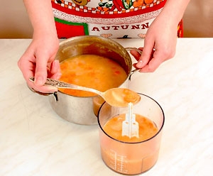 суп-пюре в міксері