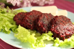 Бурякові котлети