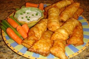 Гаряча закуска з лаваша