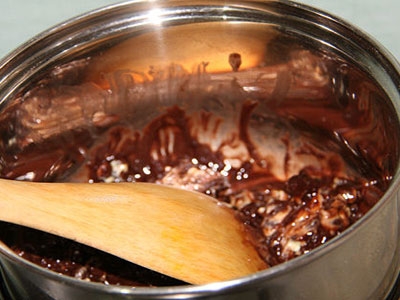 розтоплений шоколад