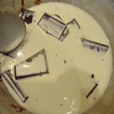 шоколад і вершки