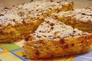 Ледачий пиріг з грушами