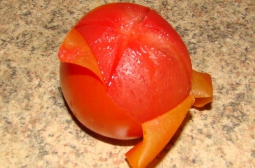 очищаємо від шкірки