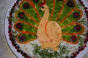 Салат "Павиний хвіст"