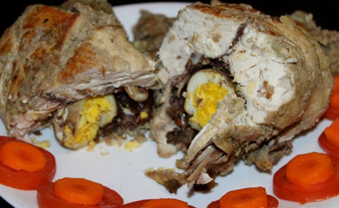 маринована курка в гострому соусі з кокосового підливою