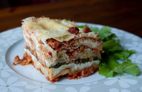 готова лазанья