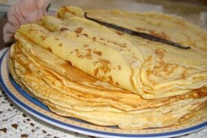 Млинці ванільні до сніданку