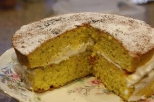 Лимонно-маковий торт