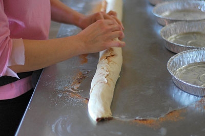 рулет з тіста з корицею