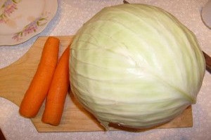 капуста і морква
