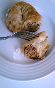 шматочок вертути з лаваша