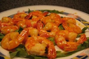 Смажені креветки
