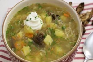 Білі щі або борщ по-монастирськи