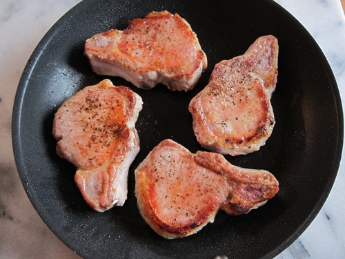 обсмажуємо свинину