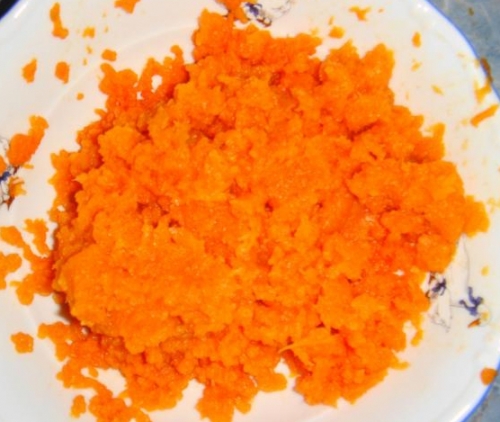 підготуємо морква, сир