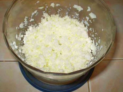 Подрібнюємо яєчний білок