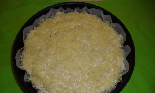 посипаємо сиром