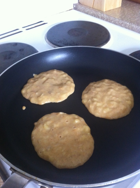 обсмажуємо оладки