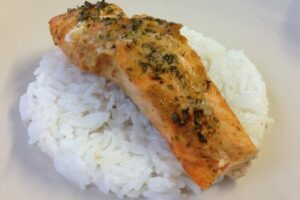 Лосось під соусом