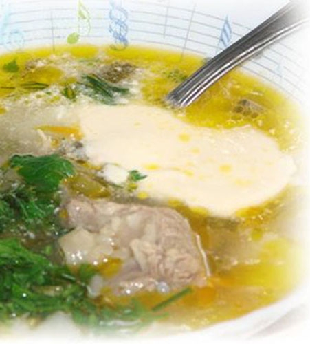 Калья з курки готова