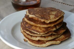 Пісні яблучні оладки