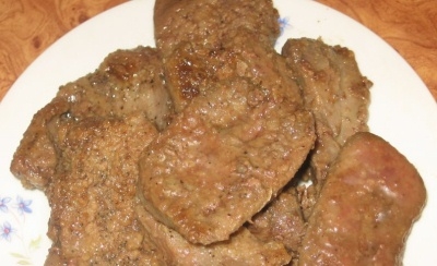 обсмажуємо печінку