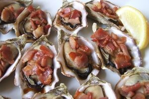 Устриці в мікрохвильовці