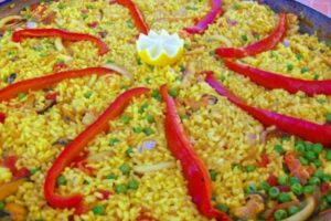 Паелья з овочами