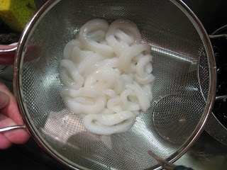 розморожуємо кальмари