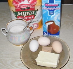 продукти для млинців