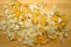 Подрібнюємо яйця