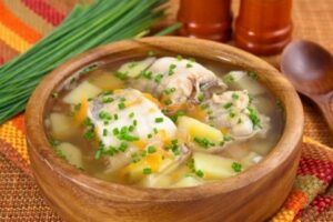 Юшка з минтая