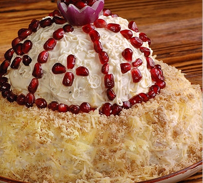 Оформлений салат