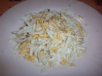 Натерті яйця