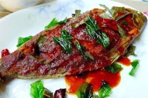 Лин у гострому соусі