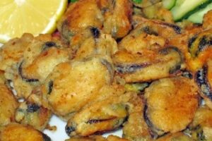 смажені Мідії