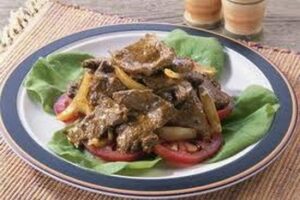 Серце яловиче в мікрохвильовці