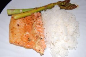 Лосось під маринадом