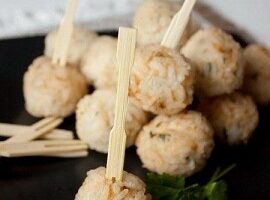 Кульки з курки в рисі