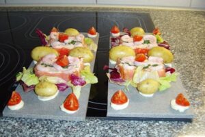 Террін з лосося