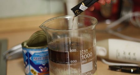 додаємо цукор і кава