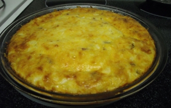 гірчично-сирний пиріг